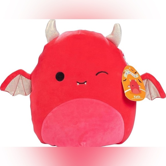 Squishmallows Other - NWT 8” Karlie the Red Bat Squishmallow — Halloween Collection